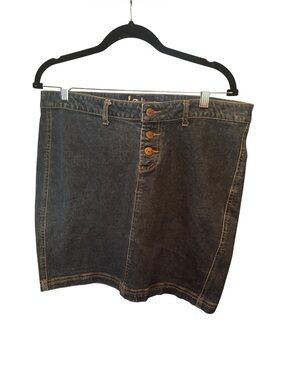 Vintage L.e.i Jean skirt